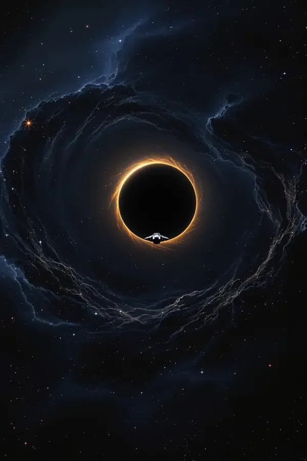 星际穿越 电影封面 黑洞与虫洞